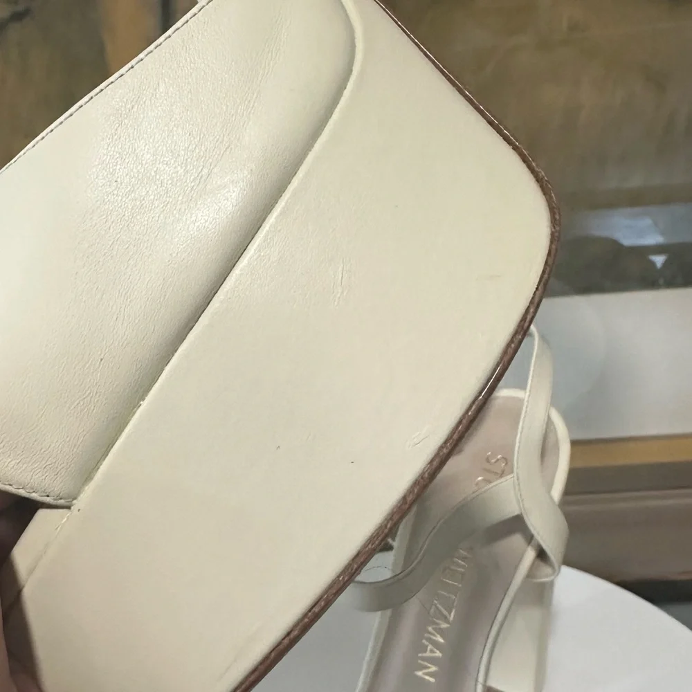 🌹STUART WEITZMAN🌹 Ryder Ankle-Buckle Platform Sandals Size: 11.5 - Picture 8 of 16